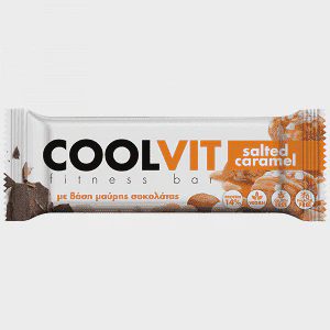 Coolvit Μπάρα Δημητριακών Αλατισμένη Καραμέλα Χωρίς Γλουτένη 27gr