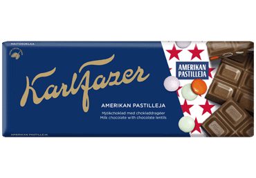 Šokoladas KARL FAZER su mėtų sk. gril., 180 g