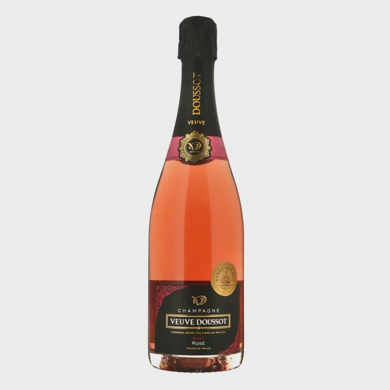 Šampanas VEUVE DOUSSOT BRUT ROSÉ, 0,75l