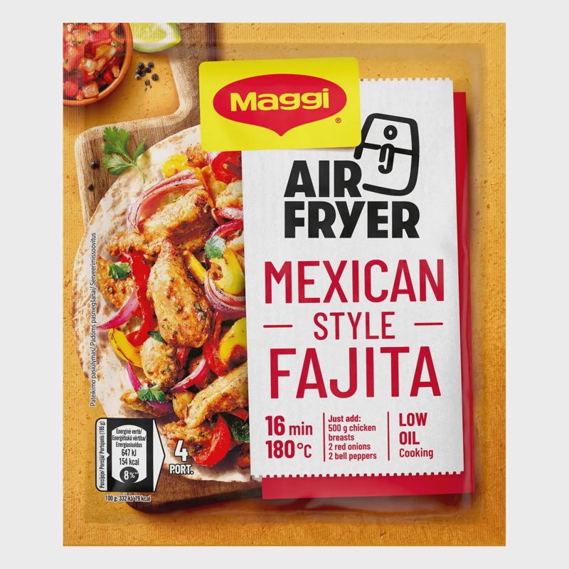 Prieskonių mišinys MAGGI WRAP IT FAJITA, 27 g