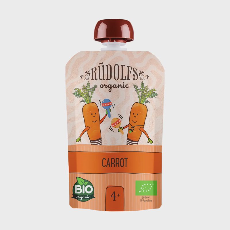 Ekol. morkų tyrelė RŪDOLFS, nuo 4 mėn., 90 g