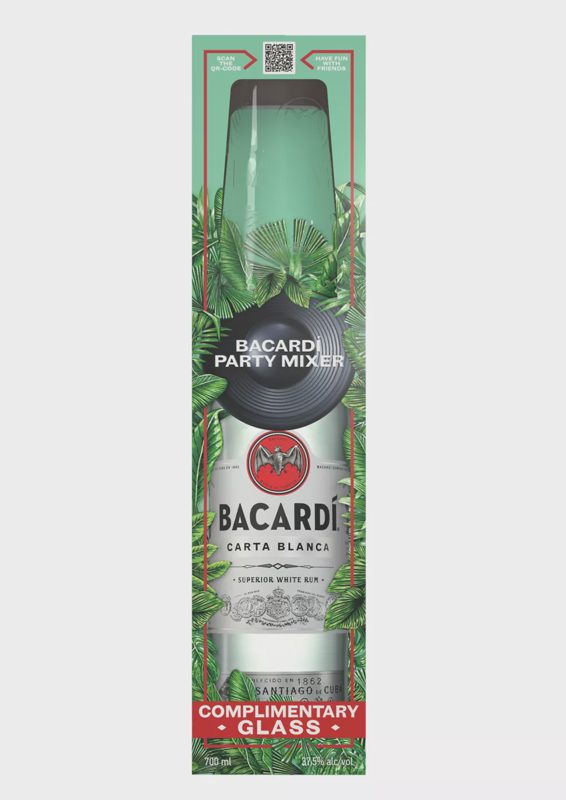 Ром Carta Blanca 0,7 л + чаша