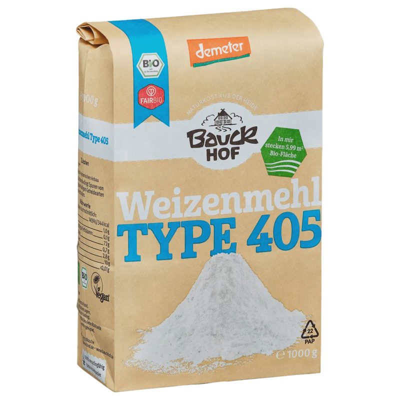 Bauckhof Weizenmehl hell Typ 405
