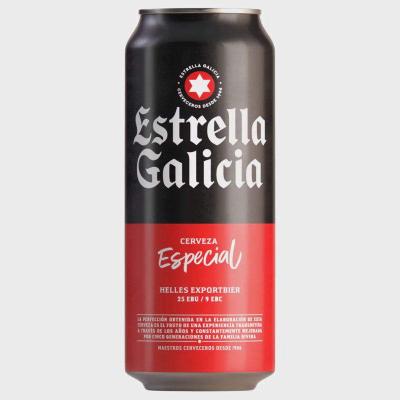 Alus ESTRELLA GALICIA, 5,5 %, 0,5 l