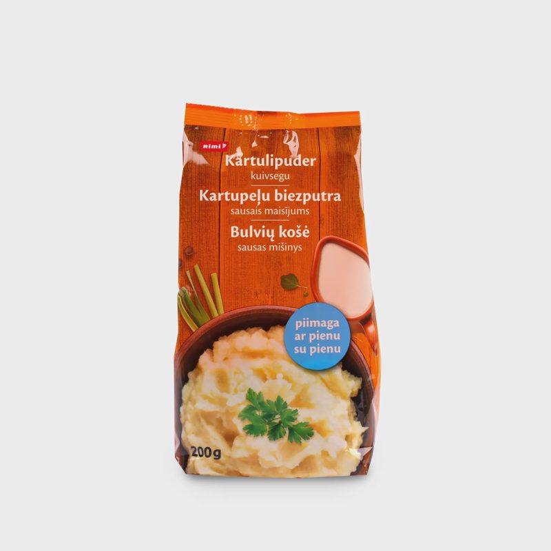 Bulvių košė su pienu RIMI, 200g