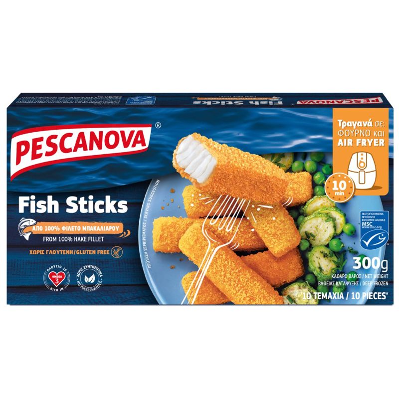 Pescanova Fish Sticks Χωρίς Γλουτένη 300gr