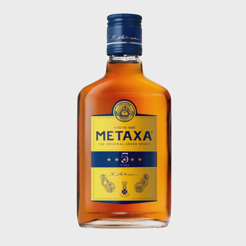 Spiritinis gėrimas METAXA 5* 38%, 0,2l