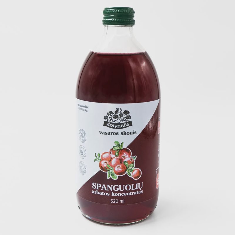 Spang. arbatos koncentratas ŽOLYNĖLIS, 520 ml