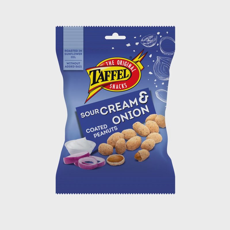 Sūdyti riešutai gr. ir svog. sk. TAFFEL, 140g