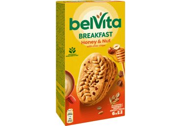Sausainiai BELVITA NUTS & HONEY, 300 g