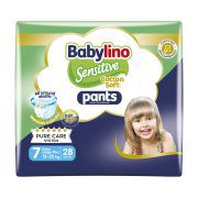 Babylino Πάνες Sensitive Cotton Soft Pants XL Plus No7 15-25kg 28τεμ