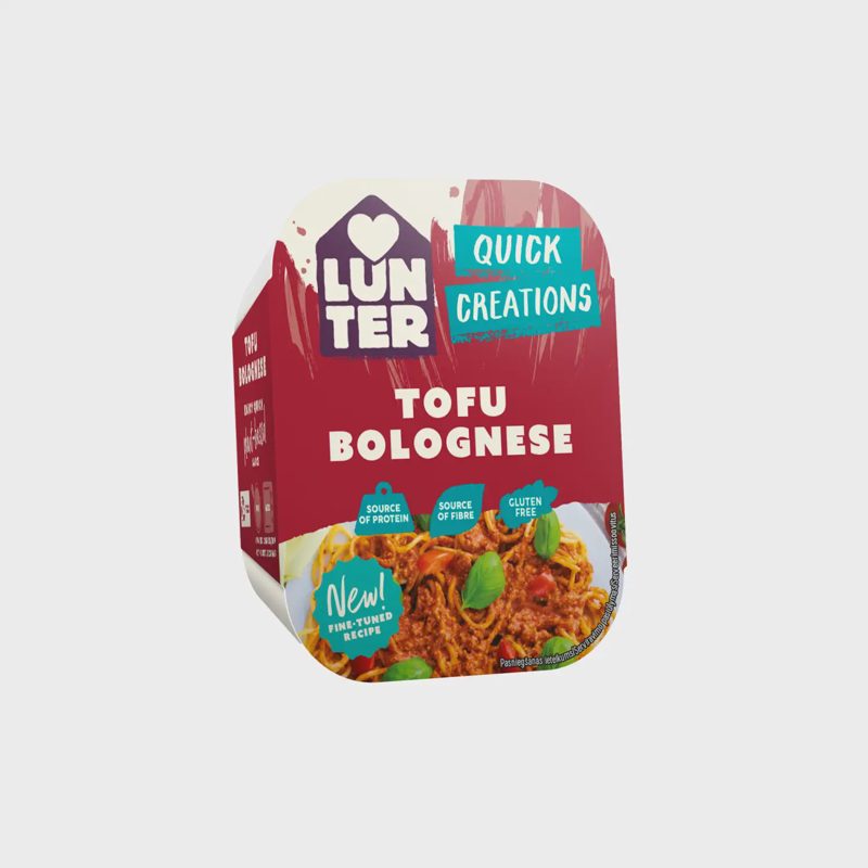 Bolonijos padažas LUNTER, su tofu, 190 g