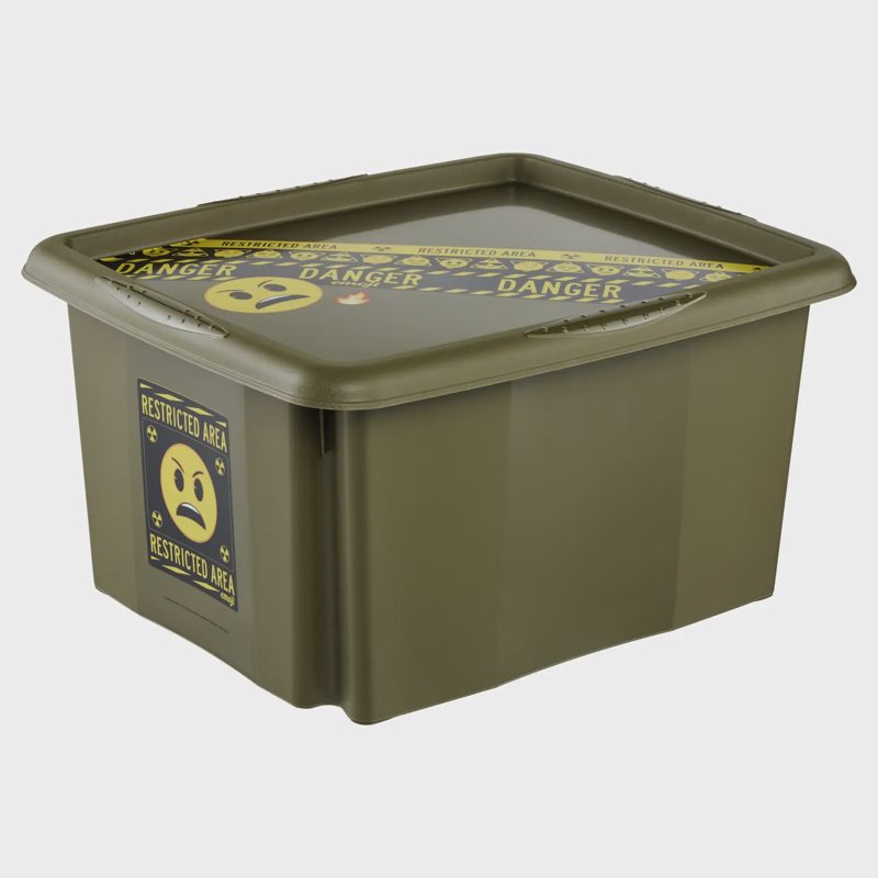 Dėžė su dan. KEEPER EMOJI, 24 l, žalia, AW26