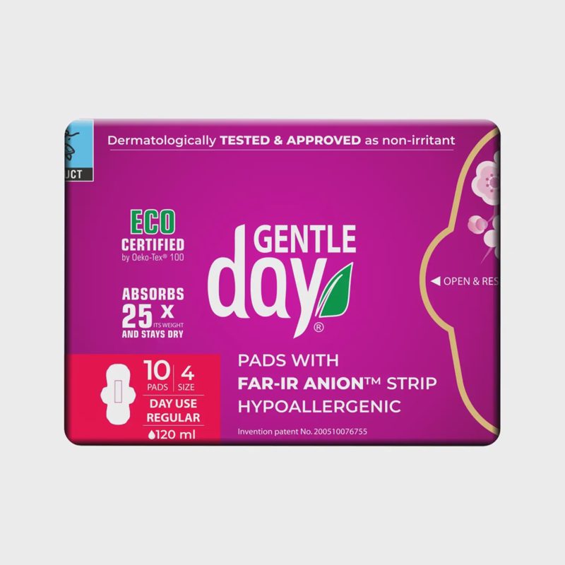 Ekolog. dieniniai paketai GENTLE DAY, 10vnt.