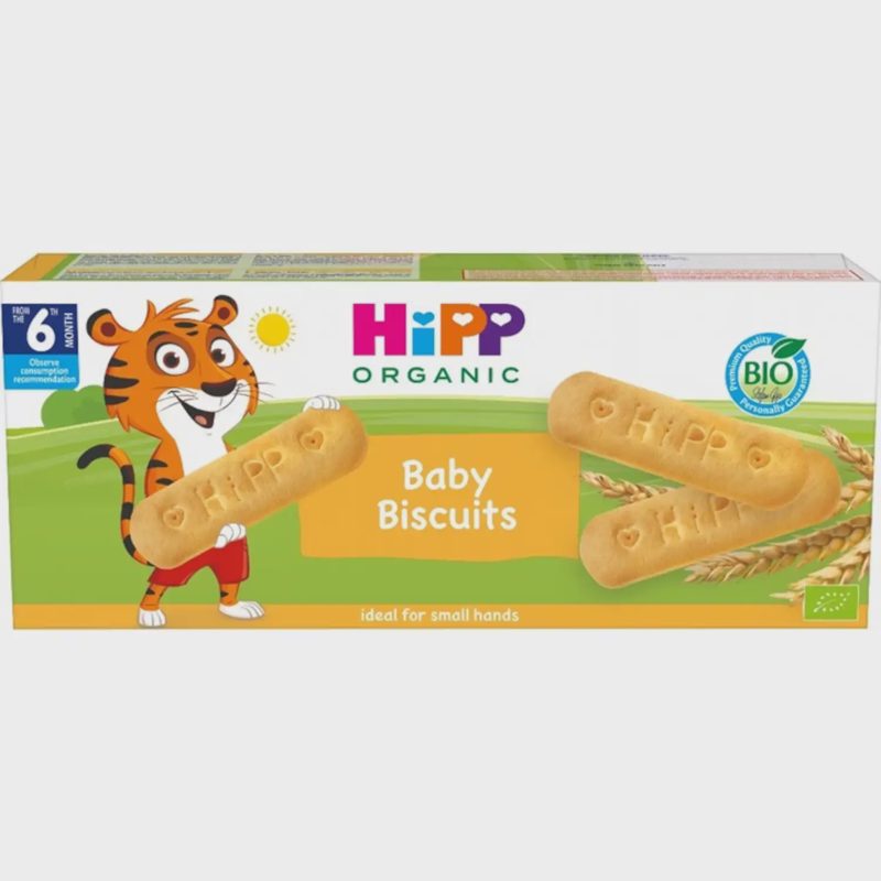 Ekologiški sausainiai HIPP BIO, 6 mėn, 180 g