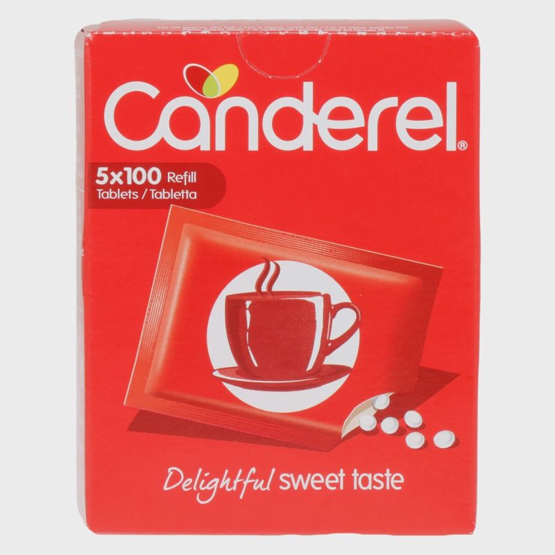 Saldiklis CANDEREL, 5 X 100 tab., 42,5g