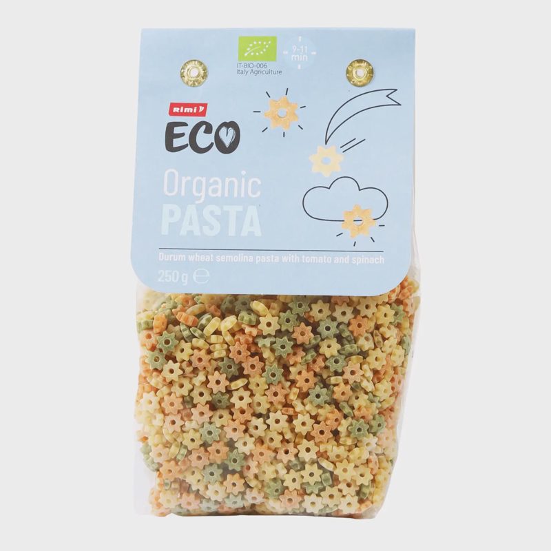 Ekol. mak. RIMI ECO TROCOLOR STELLINE, 250 g