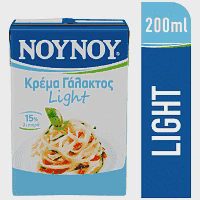 ΝΟΥΝΟΥ Κρέμα Γάλακτος Light 200ml