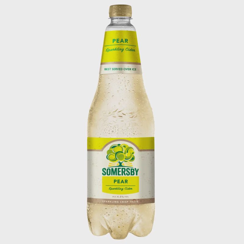 Gaz. kriaušių sidras SOMERSBY, 4,5 %, 1l, PET