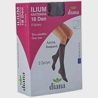 DIana Ilium 18D Καλτσάκια Γραφίτης 2τεμ