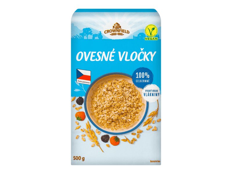 Ovesné vločky jemné