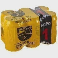 Ζύθος Βαπ Μπίρα Κουτί 330ml 5+1 Δώρο