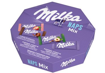 Šokoladukai MILKA SINGLES MIX, 138g