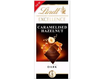 Lindt tamna čokolada s lješnjacima i karamelom 100 g