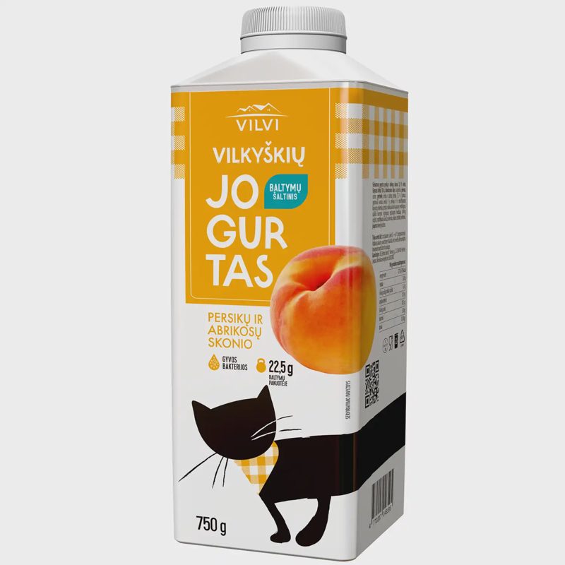 Pers. ir abr. sk. jogurtas VILVI, 2 %, 750 g