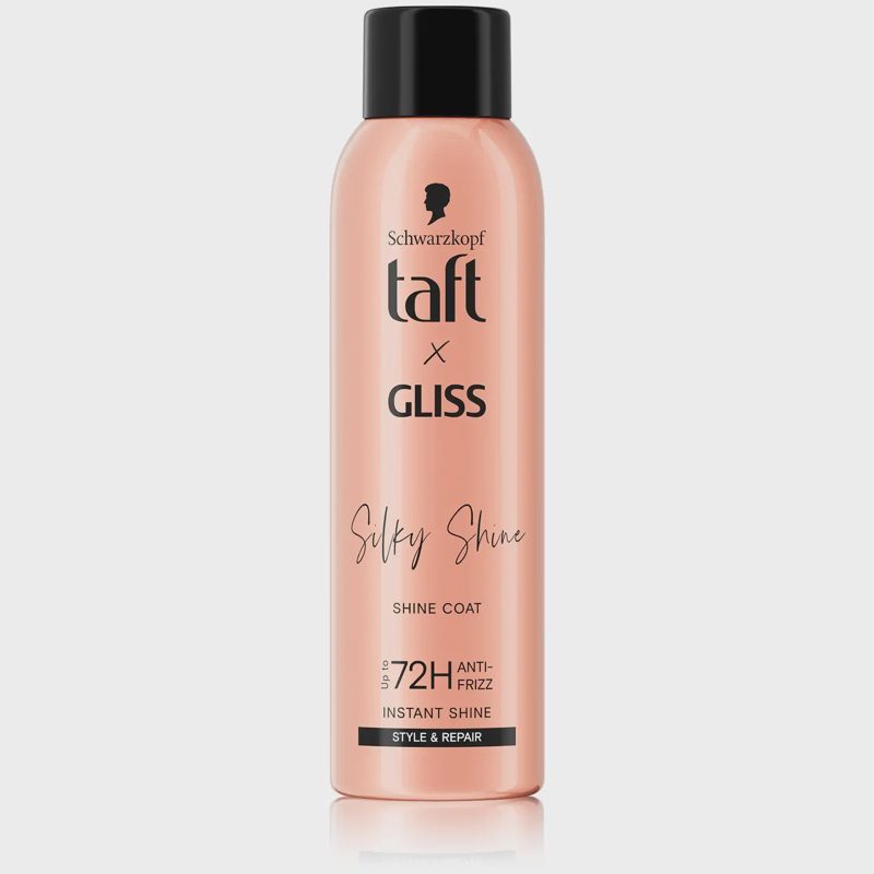 Plaukų purškiklis TAFT GLISS SILKY, 150 ml