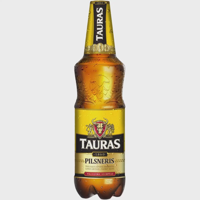 Alus TAURAS Pilsneris, 4,6%, 1l