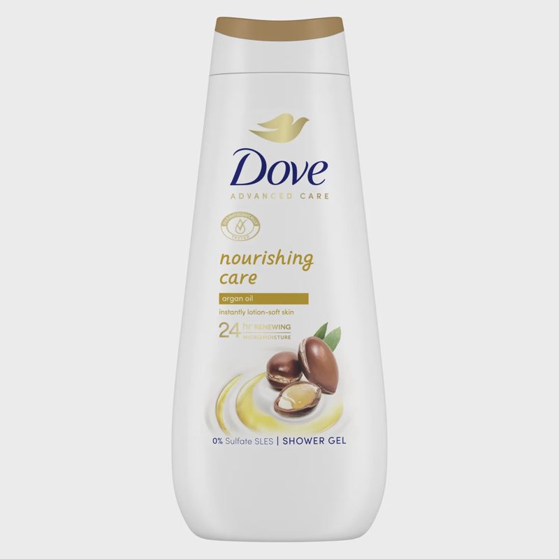 Dušo želė DOVE NOURISHING CARE, 400 ml