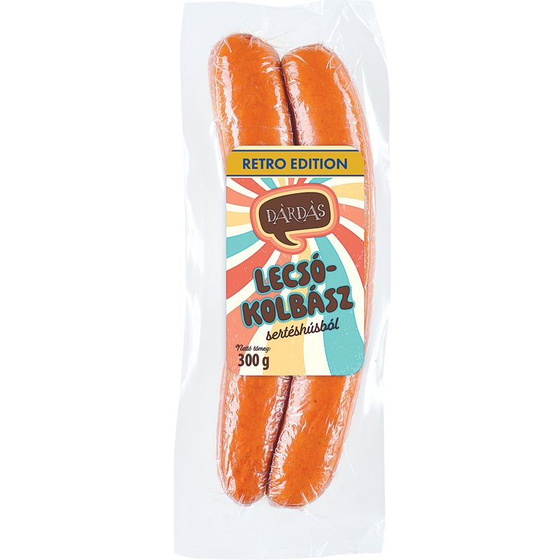 RETRO DÁRDÁS LECSÓKOLBÁSZ