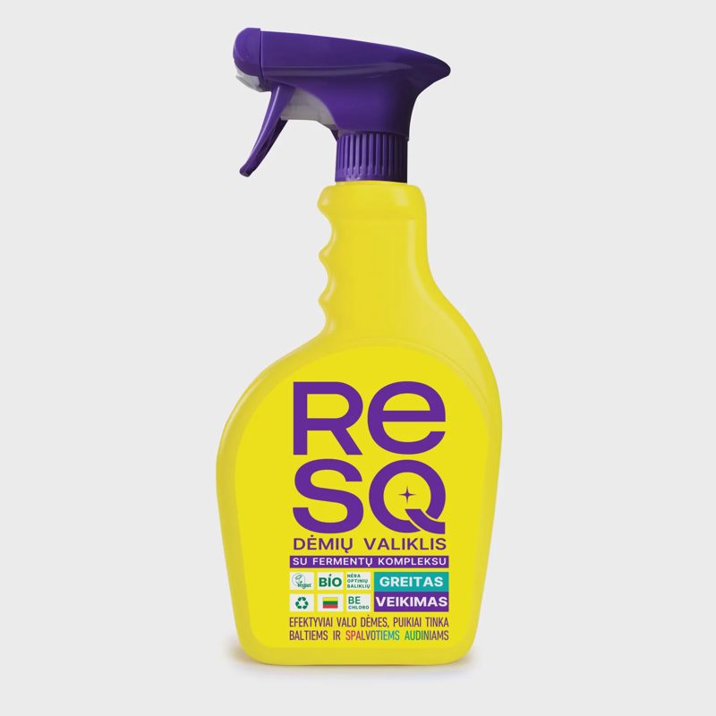 Purškiamas dėmių valiklis su ferm. RESQ,450ml