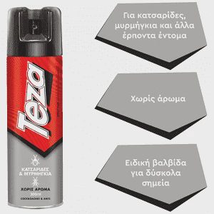 Teza Κατσαριδοκτόνο Χωρίς Άρωμα 300ml