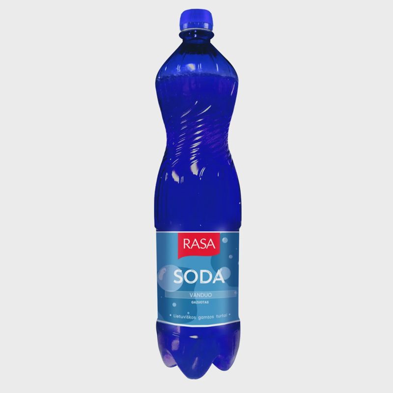 Gazuotas stalo vanduo RASA SODA, 1,5 l