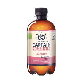 The Gutsy Captain Kombucha napitak malina 400 ml