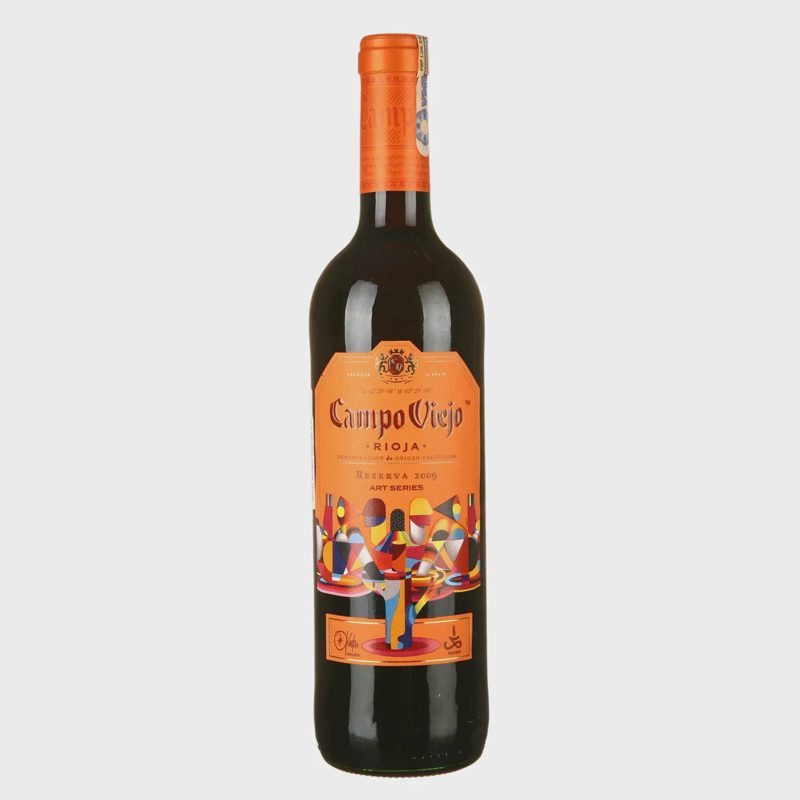 Raud.saus.rūš.vynas CAMPO VIEJO RIOJA, 0,75l