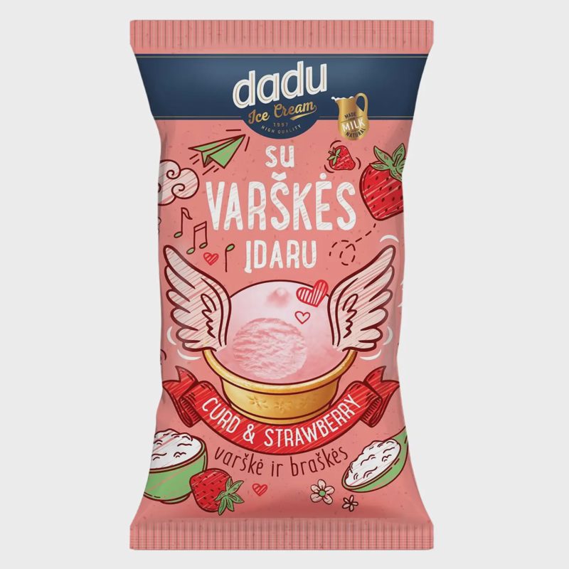 Brašk. plomb. su varškės įd. DADU, 85 ml/ 42g