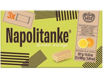 Kraš Napolitanke lemon orange 327 g