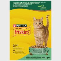 Friskies Ξηρά Τροφή Για Γάτες Κουνέλι , Κοτόπουλο & Λαχανικά 400gr