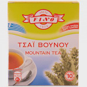 Fino Τσάι του Βουνού 10 Φακελάκια x 0,8kg