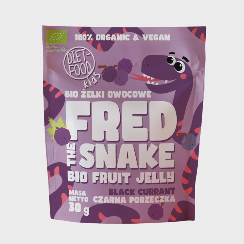 Ekol. serbentų sk. juostelės DIET-FOOD, 30 g