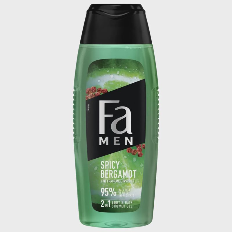 Dušo gelis FA MEN SPICY BERGAMOT, 400 ml