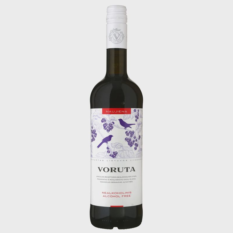 Nealk.pus.sald.juod.serb.vynas VORUTA, 0,75l