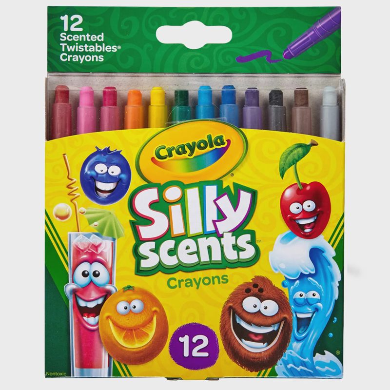 Kreidelės CRAYOLA, spalv., kvep., 12vnt.