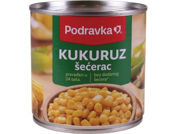 KUKURUZ ŠEĆERAC PODRAVKA 340 g
