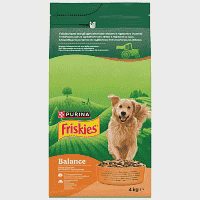 Friskies Balance Για Ενήλικους Σκύλους Κοτόπουλο & Λαχανικά 1,5kg