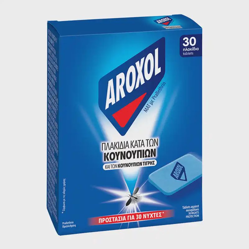 Aroxol Mat Εντομοαπωθητικές Ταμπλέτες 30τεμ.