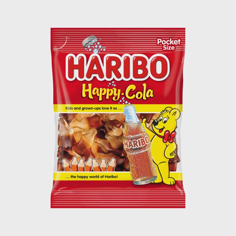 Guminukai HARIBO HAPPY COLA, 100 g